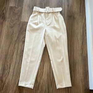 Zara belted pants